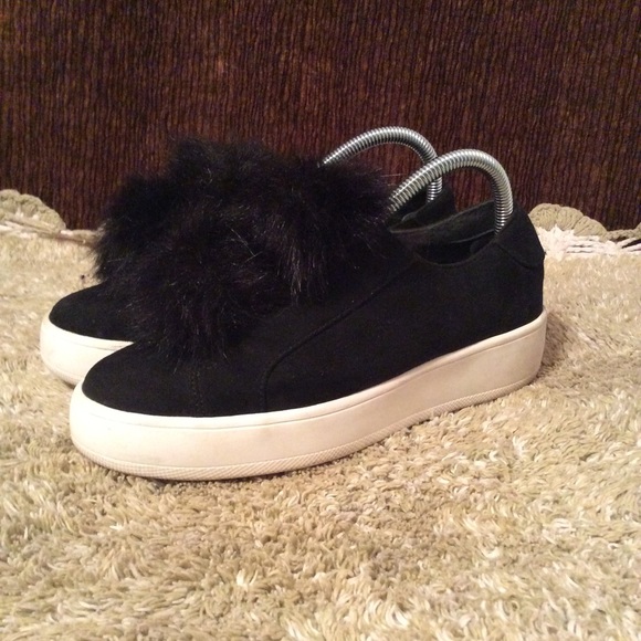 Steve Madden Shoes - Steve Madden Bryanne Black Women Platforms Sz 8B
